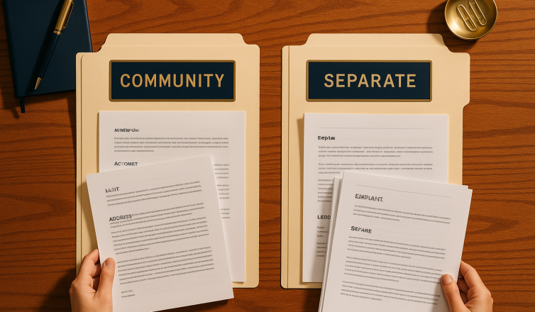 Community Property in a Texas Divorce: What Counts, What Doesn't, and the "Just and Right" Standard